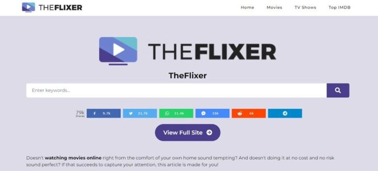 TheFlixer-All you need to know about this Website in 2023