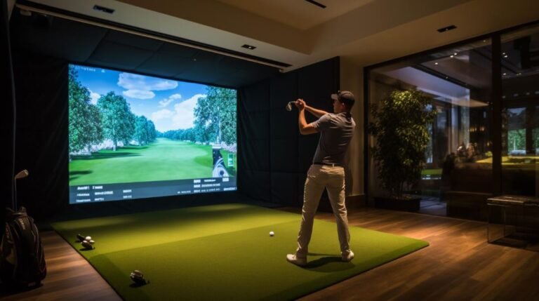 Enjoying The Game From Home: Discovering Golfbays’ Golf Simulators