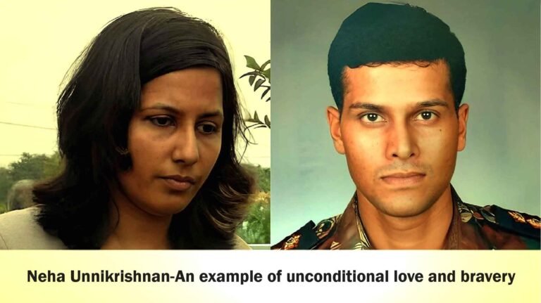 Neha Unnikrishnan-An example of unconditional love and bravery