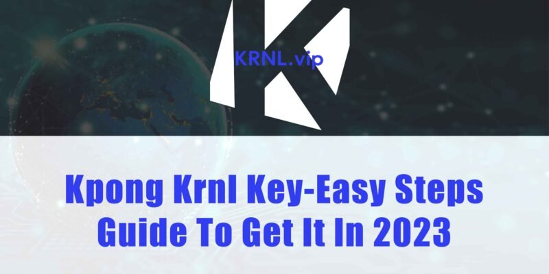 Kpong Krnl Key