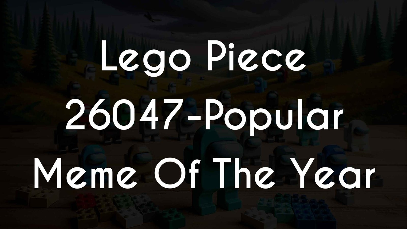 Lego Piece 26047-Popular Meme Of The Year