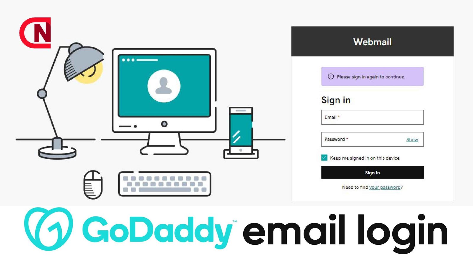 What Are the Steps for GoDaddy Email Login on a New Device