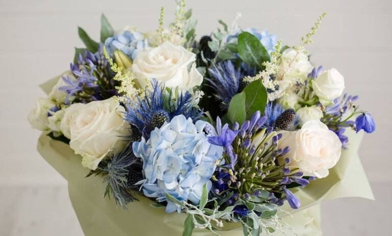 Stunning Blue Flower Bouquet Ideas For Filipinos at Online Flower Shop in the Philippines