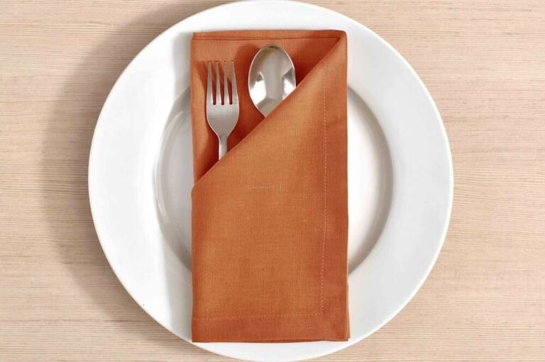 How to Care for and Maintain the Vibrancy of Rust Color Napkins