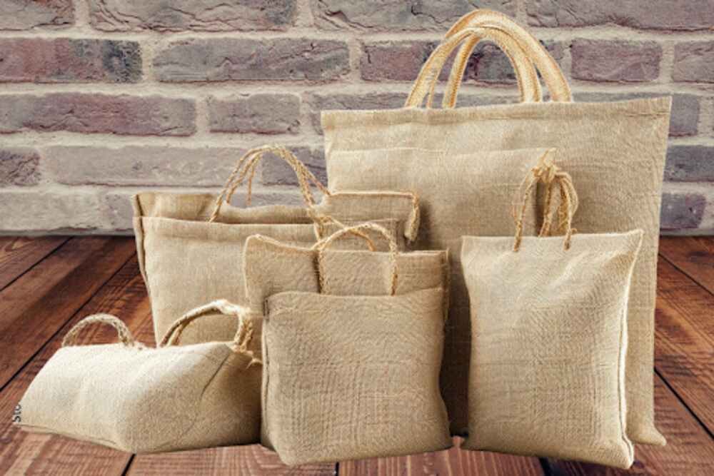 Burlap Jute Bag Rustic Charm for Markets, Sustainable Style for Home