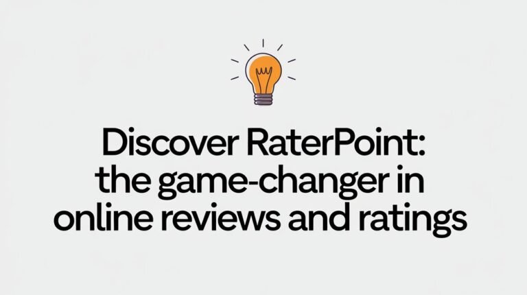 Discover RaterPoint The Game-Changer in Online Reviews and Ratings