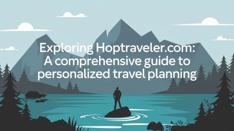 Exploring Hoptraveler.com A Comprehensive Guide to Personalized Travel Planning