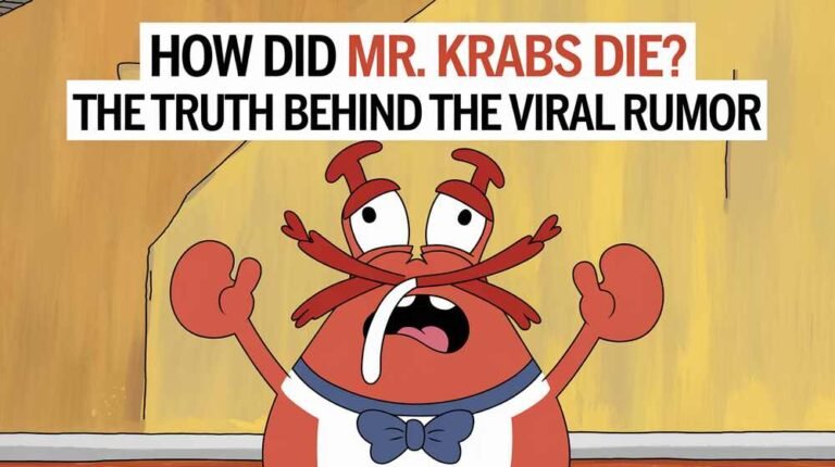 How Did Mr. Krabs Die The Truth Behind the Viral Rumor