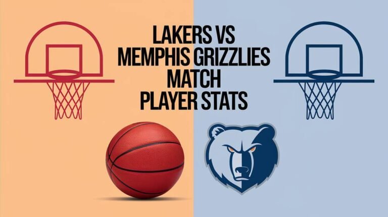 Lakers vs Memphis Grizzlies Match Player Stats