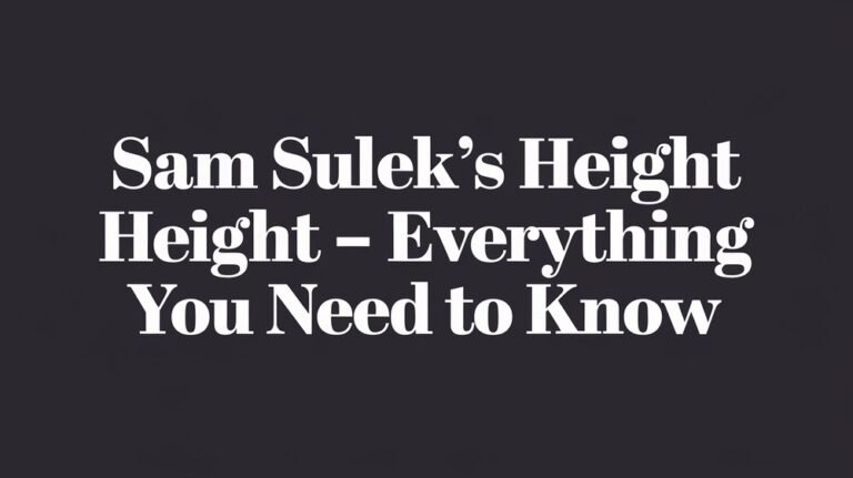 Sam Sulek's Height – Everything You Need to Know