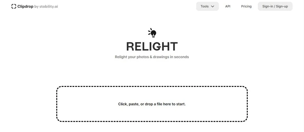 ClipDrop Relight