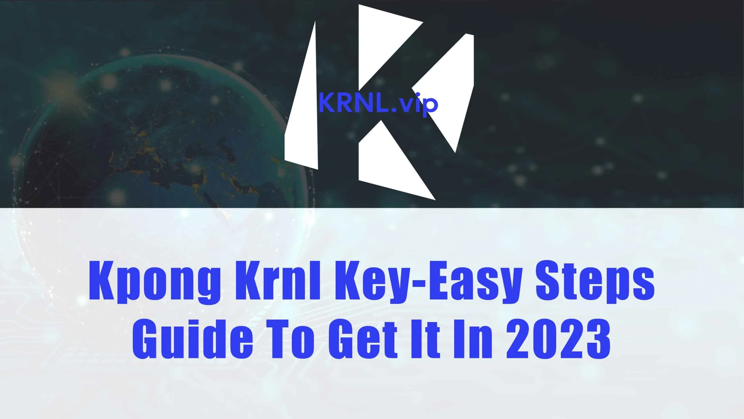 Kpong Krnl Key